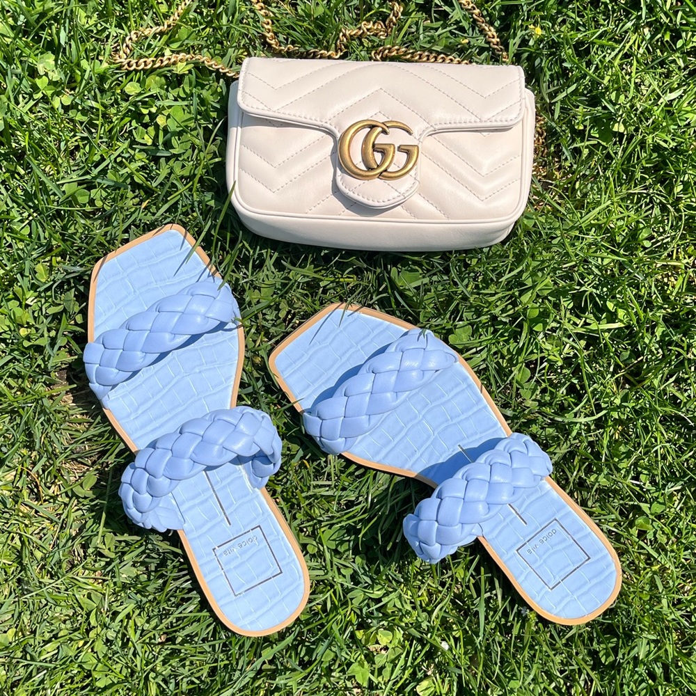 Dolce Vita Indy Sandals in Baby Blue